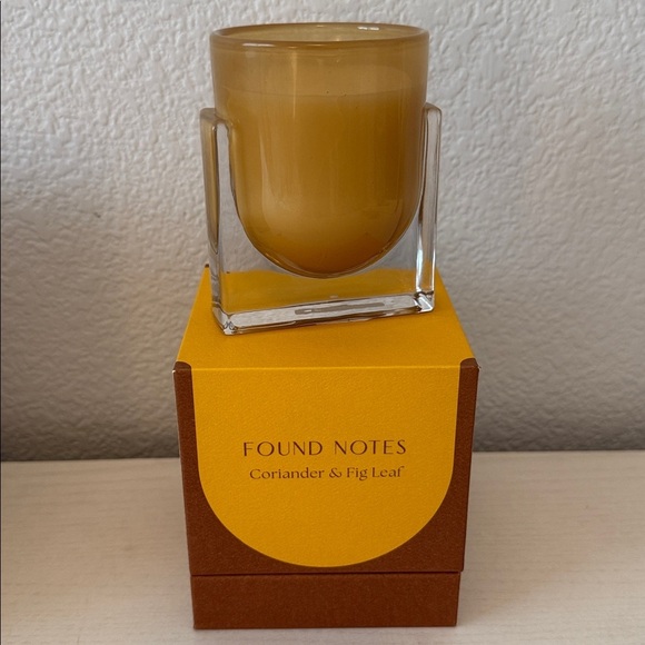 Anthropologie Other - Anthropologie Found Notes Coriander & Fig Leaf Candle